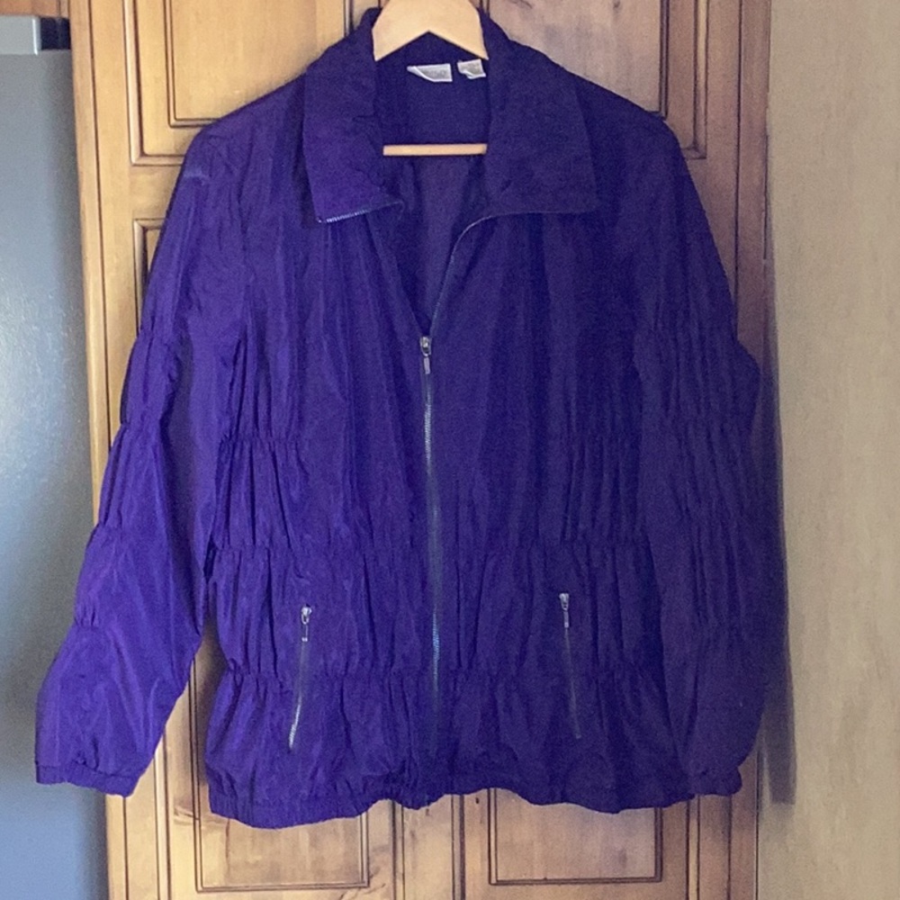 Zenergy by Chico’s Purple Jacket